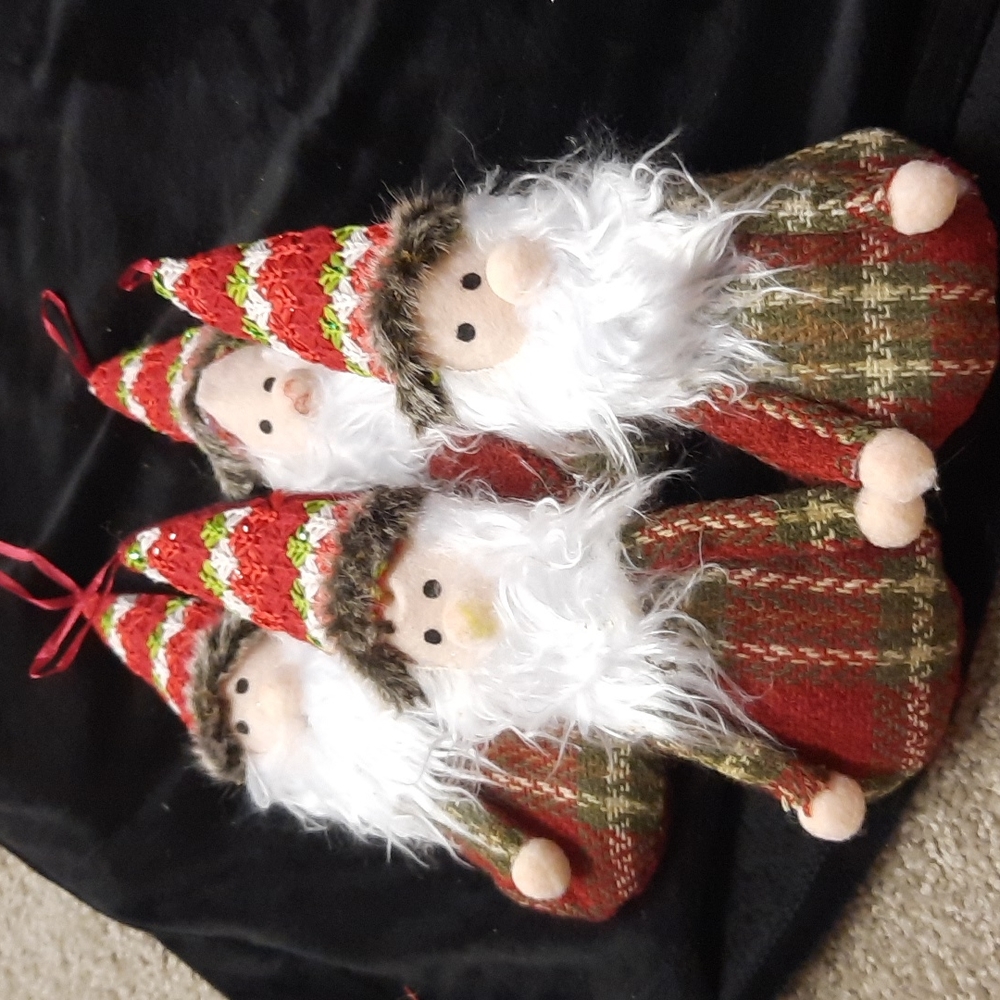 Fund Raiser old world Santa hand made ornaments